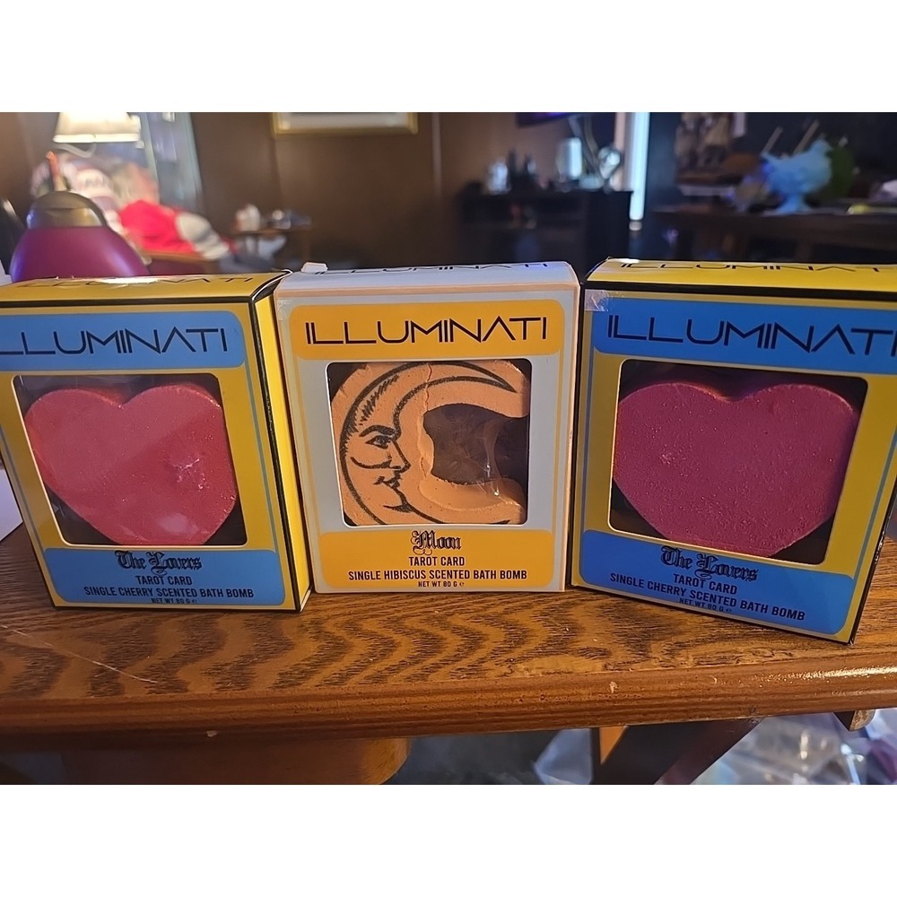 Bath Bombs Tarot Card Set Of 3
